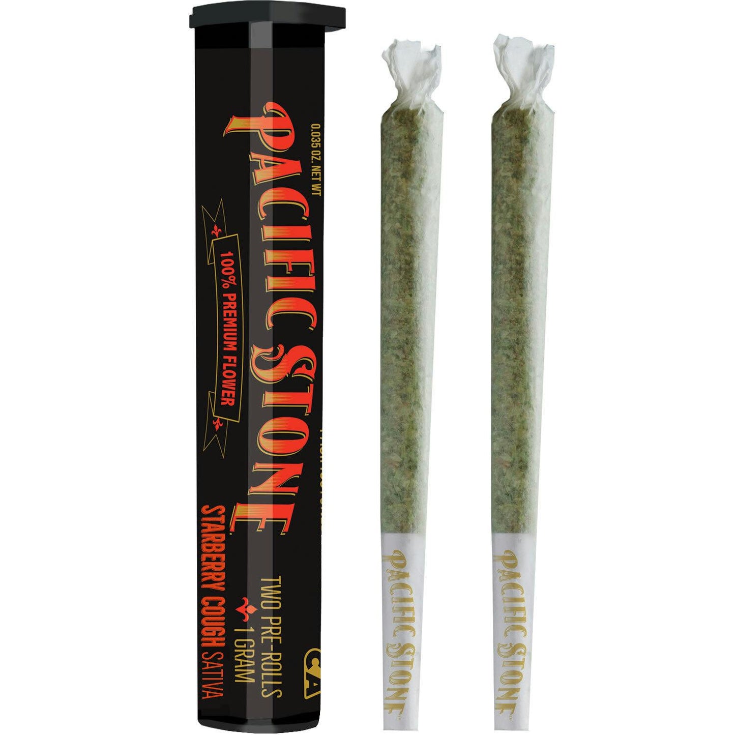 Starberry Cough Sativa Pre-Rolls 2pk 1g ( Pacific Stone )