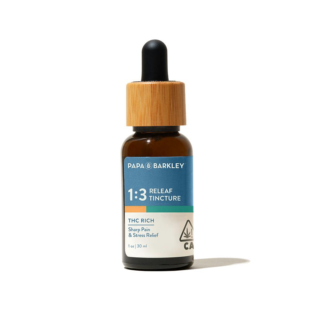1:3 CBD:THC Releaf Tincture 30ml (Papa & Barkley)