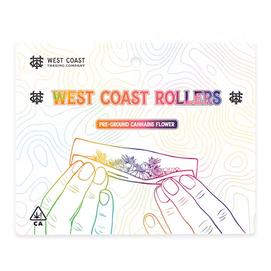 Snowcap West Coast Rollers Shake 14g (West Coast Trading Company)