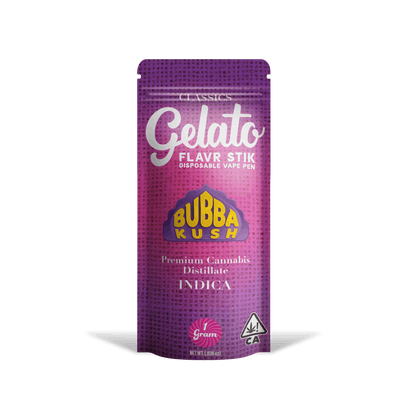 Bubba Kush Flavr Stick Disposable 1g (Gelato)