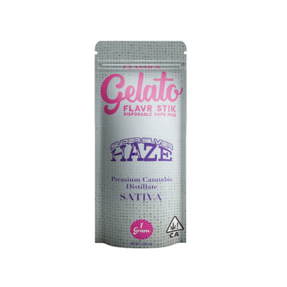 Super Silver Haze Flavr Stick Disposable Vape 1g (Gelato)