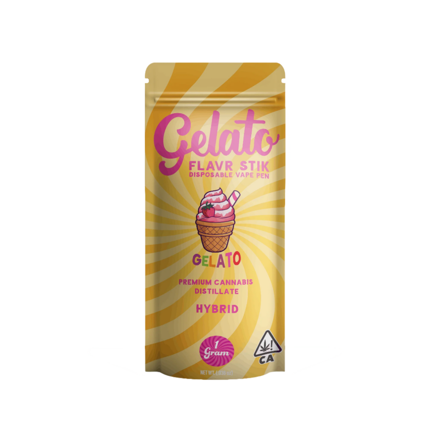 Gelato Flavr Stick Disposable Vape 1g (Gelato)