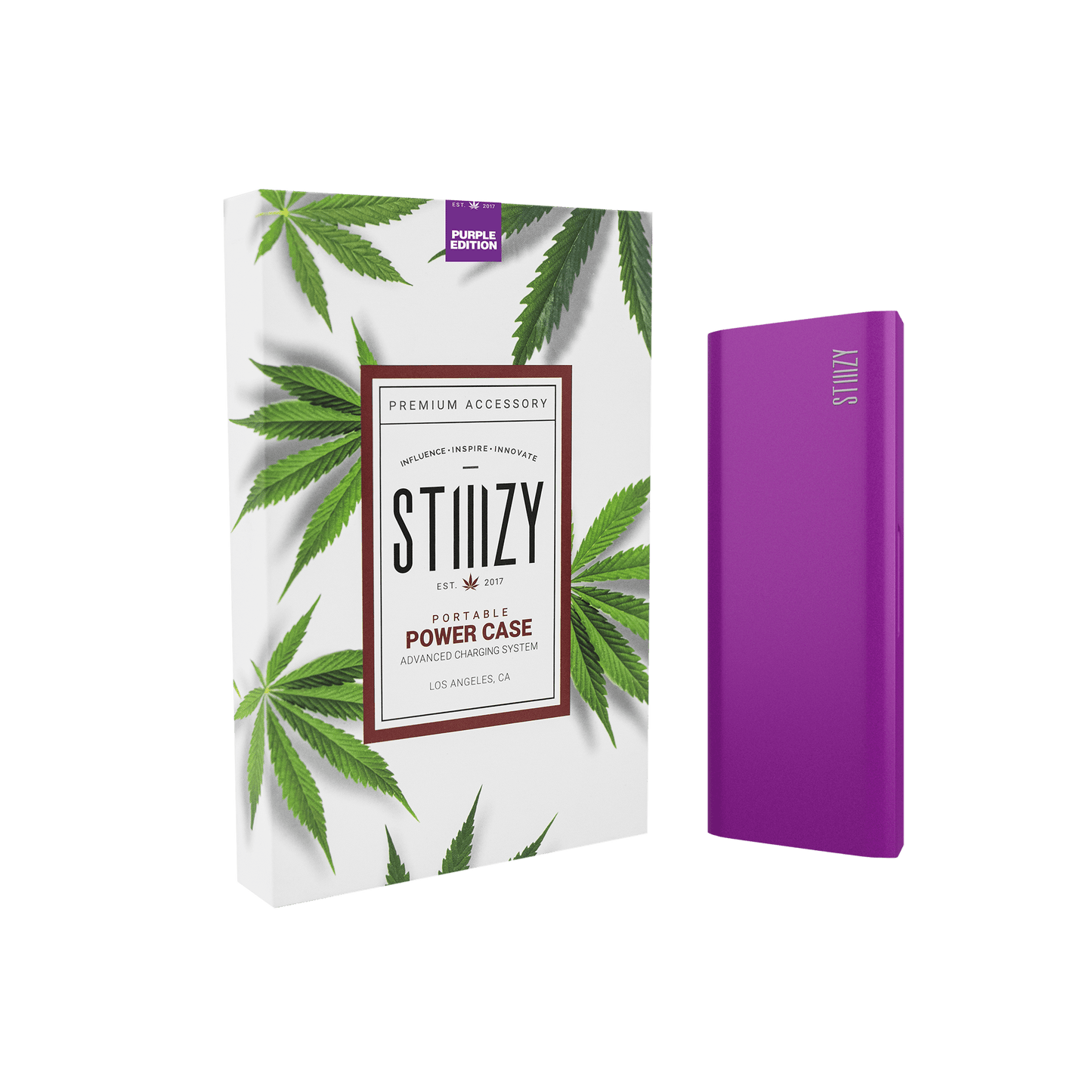 Purple Portable Power Case Battery (STIIIZY)