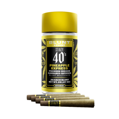 PINEAPPLE EXPRESS - .5G 40's Infused Mini Blunt 5pk 2.5g (STIIIZY)