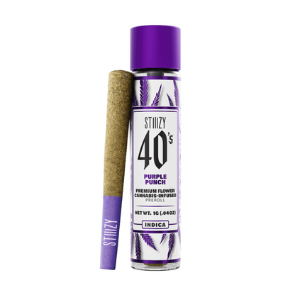 PURPLE PUNCH 40's Infused Preroll 1G (STIIIZY)