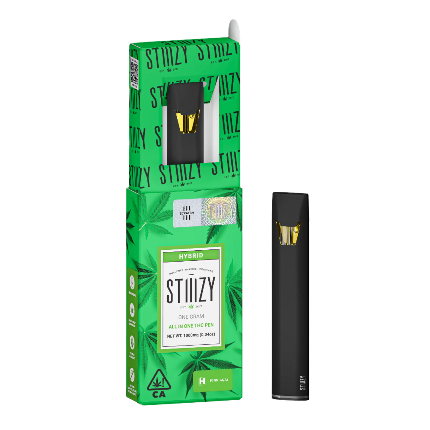 Pink Acai  All-In-One Disposable Vape 1G (STIIIZY)