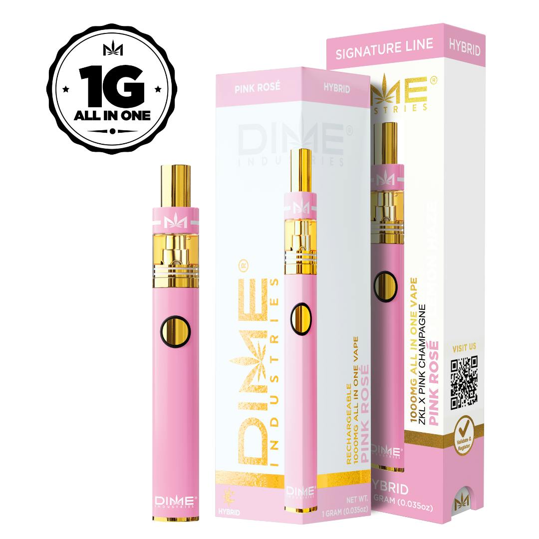 Pink Rosé Signature Line Disposable 1G (Dime Industries)