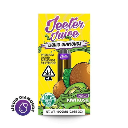 Kiwi Kush Liquid Diamonds Vape Cartridge 1g (Jeeter Juice)