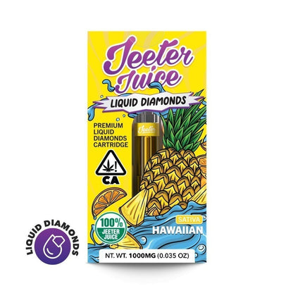 Hawaiian Liquid Diamonds Vape Cartridge 1g (Jeeter Juice)