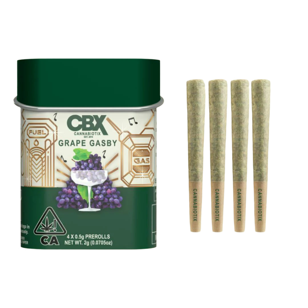 Grape Gasby Preroll 4 Pack 2g (Cannabiotix)