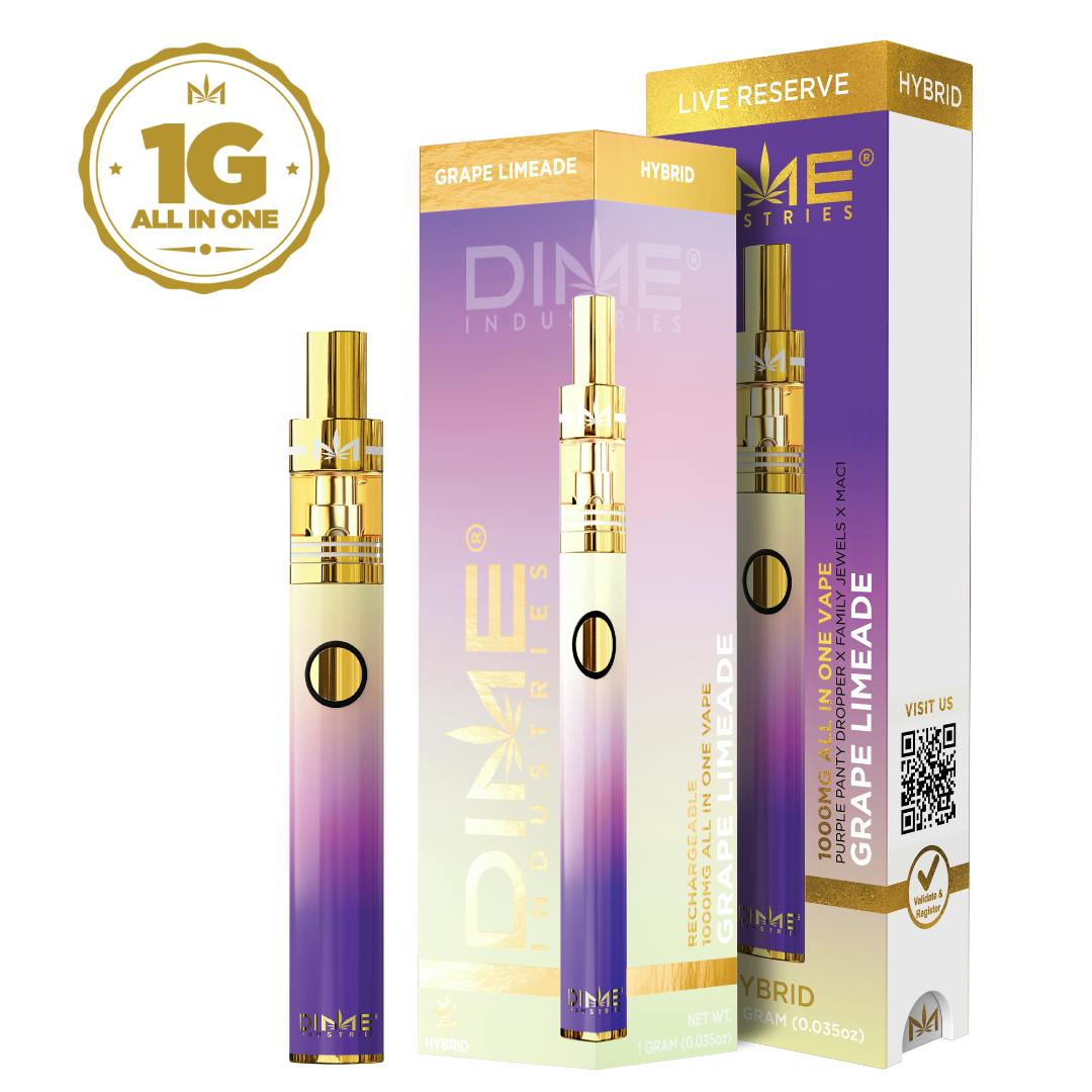 Grape Limeade Live Reserve Disposable 1G (Dime Industries)