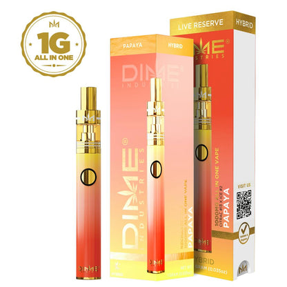 Papaya Live Reserve Disposable 1G (Dime Industries)