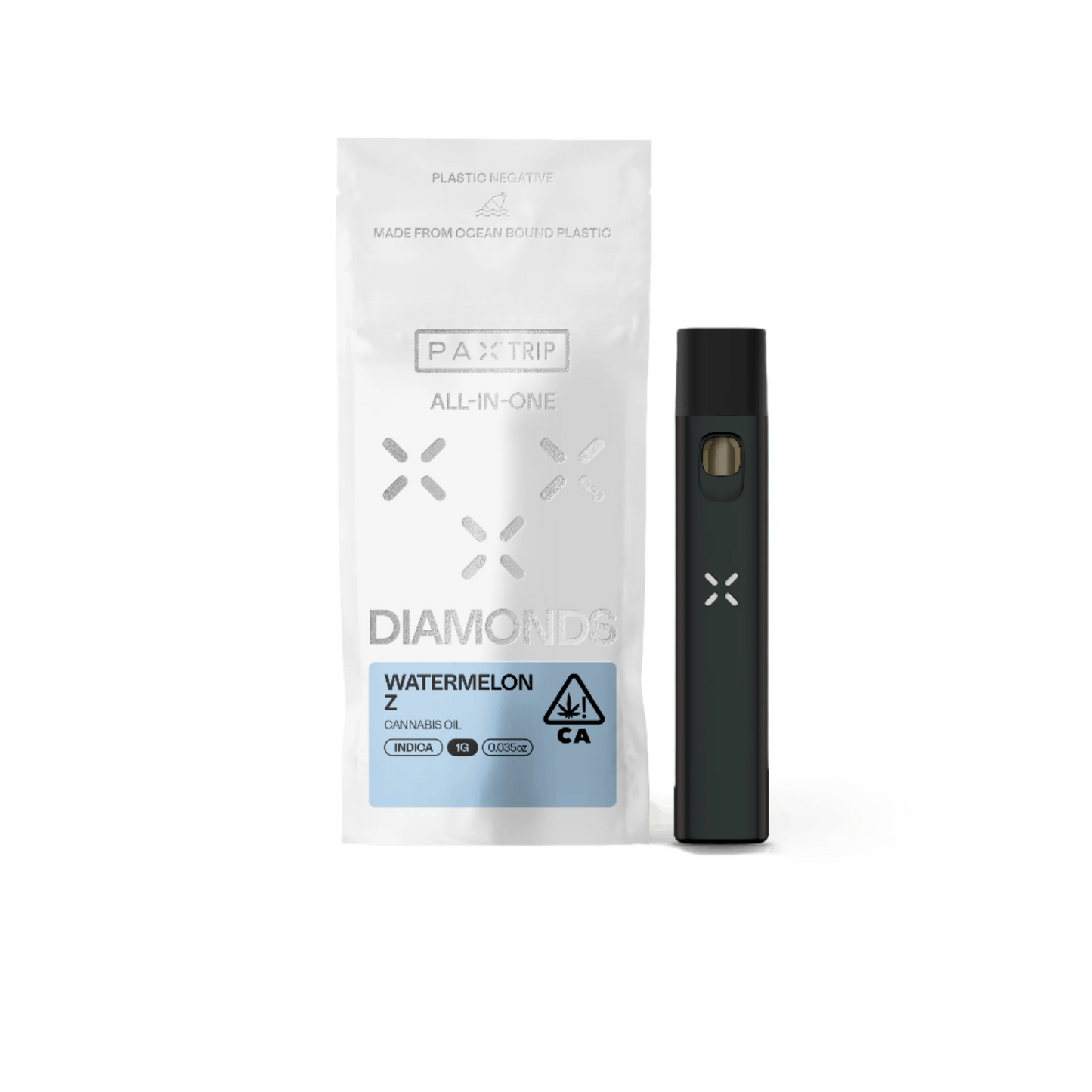 Watermelon Z Diamonds Disposable 1g (PAX)