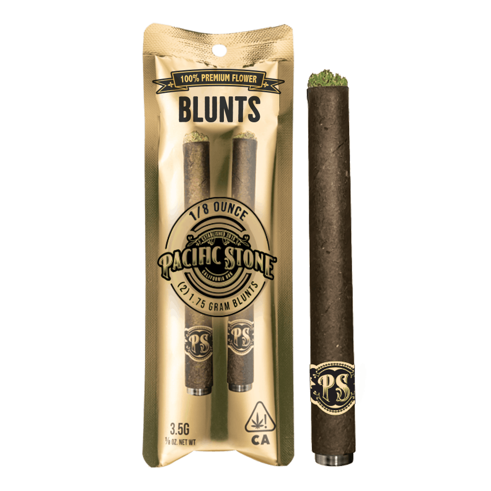 GMO Indica Blunt 2pk 3.5g (Pacific Stone)
