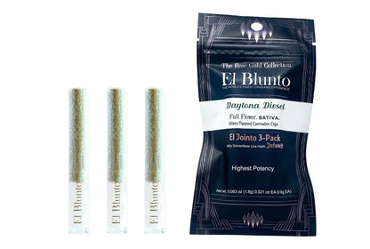 Daytona Diesel Hash Infused Mini Joint 3pk 1.8g (El Blunto by Albert Einstone's)