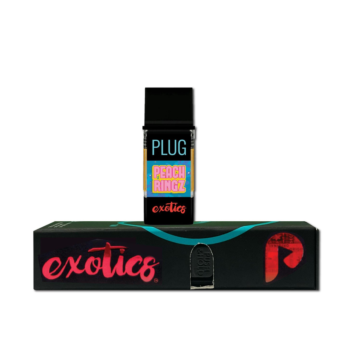 Peach Ringz:EXOTICS PLUG Vape 1g (PLUGPLAY™)