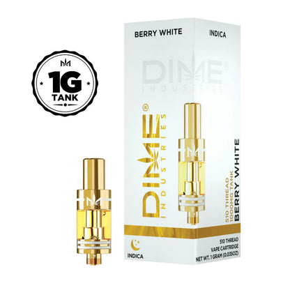 Berry White Signature Line Tank Vape 1g (Dime Industries)