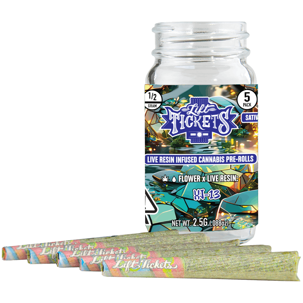 XJ-13 Infused Pre-Roll 5pk 2.5g (Lift Tickets)