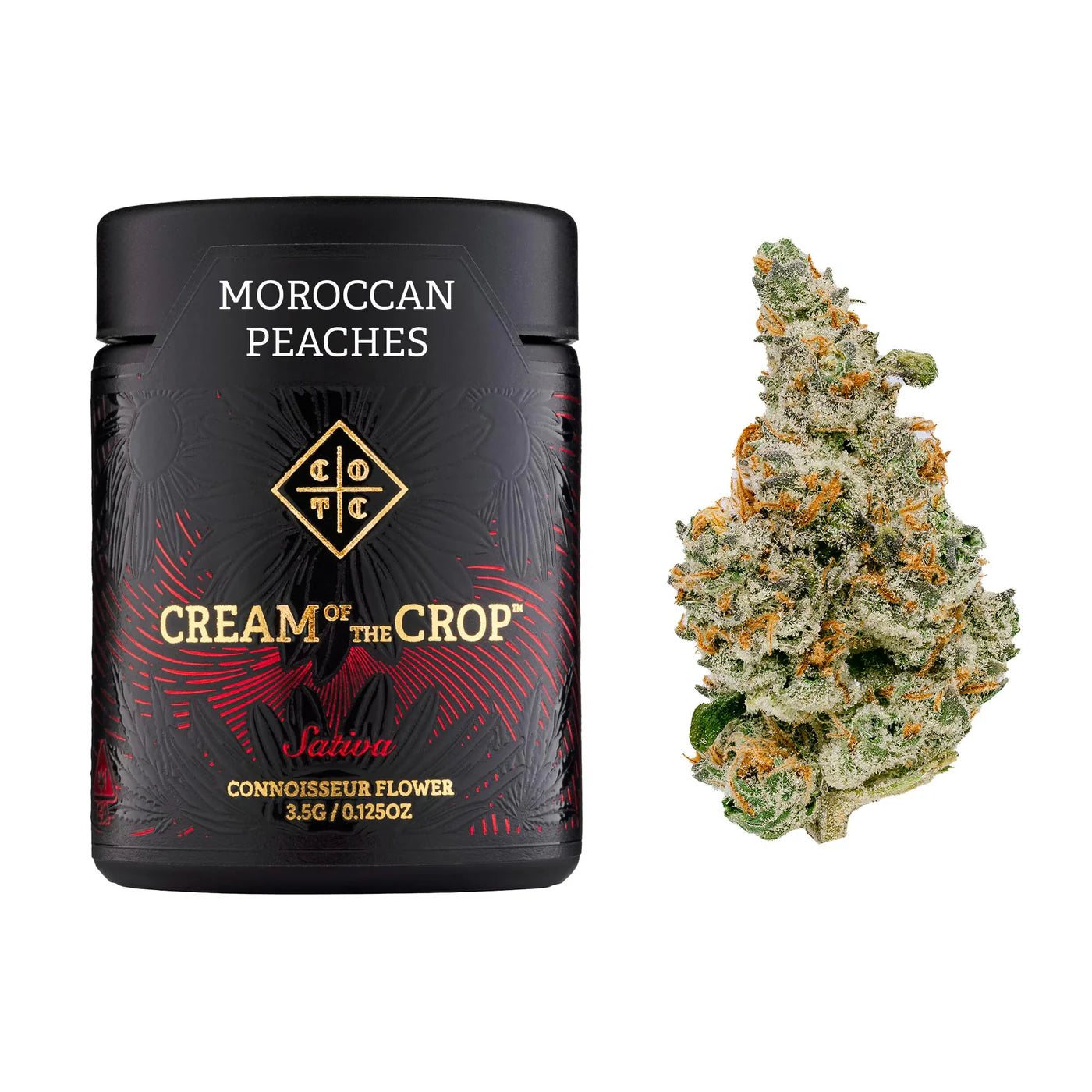 Moroccan Peaches Sativa 3.5g (Cream of the Crop)