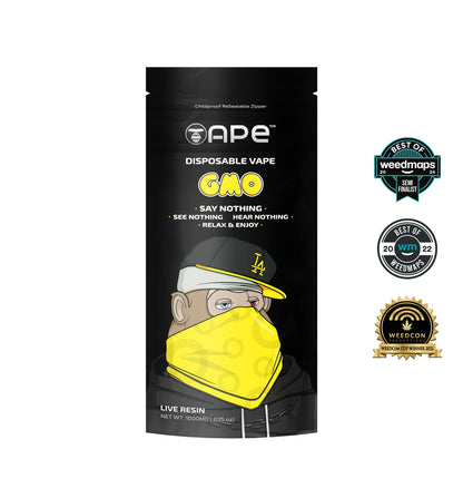 GMO Live Resin Disposable Vape 1g (APE Premium Cannabis Corp)