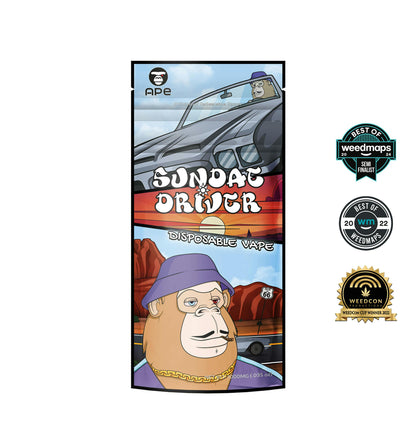Sundae Driver (Hybrid) Disposable Vape 1g (APE Premium Cannabis Corp)