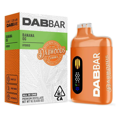 Banana OG Distillate DabBar Disposable 2g (Dabwoods)