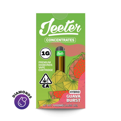 Guava Burst Liquid Diamonds Vape Cartridge 1g (Jeeter Juice)