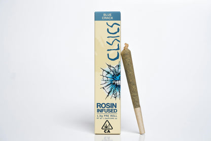 Blue Crack Rosin Infused Pre Roll 1.3g (CLSICS Rosin & Rosin Infused Pre Rolls)