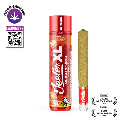 Fire OG XL Quad-Infused Jeeter Joint 2g (Jeeter)