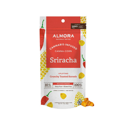 Sriracha Crunchy Toasted Kernels Corn 100mg THC (Almora)
