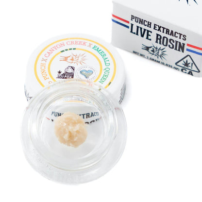 Garlic Cranberry Gojiz Tier 2 Live Rosin Cold Cure Badder 1g (Punch Edibles & Extracts)