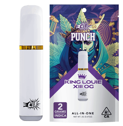 King Louie XIII OG Indica Distillate All in One Vape 2g (Punch Edibles & Extracts)