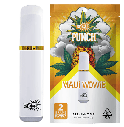 Maui Wowie Sativa Distillate All in One Vape 2g (Punch Edibles & Extracts)