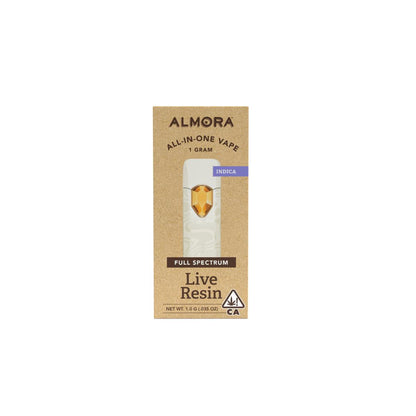 Rosemary Garlic Live Resin All-In-One Vape 1g (Almora)