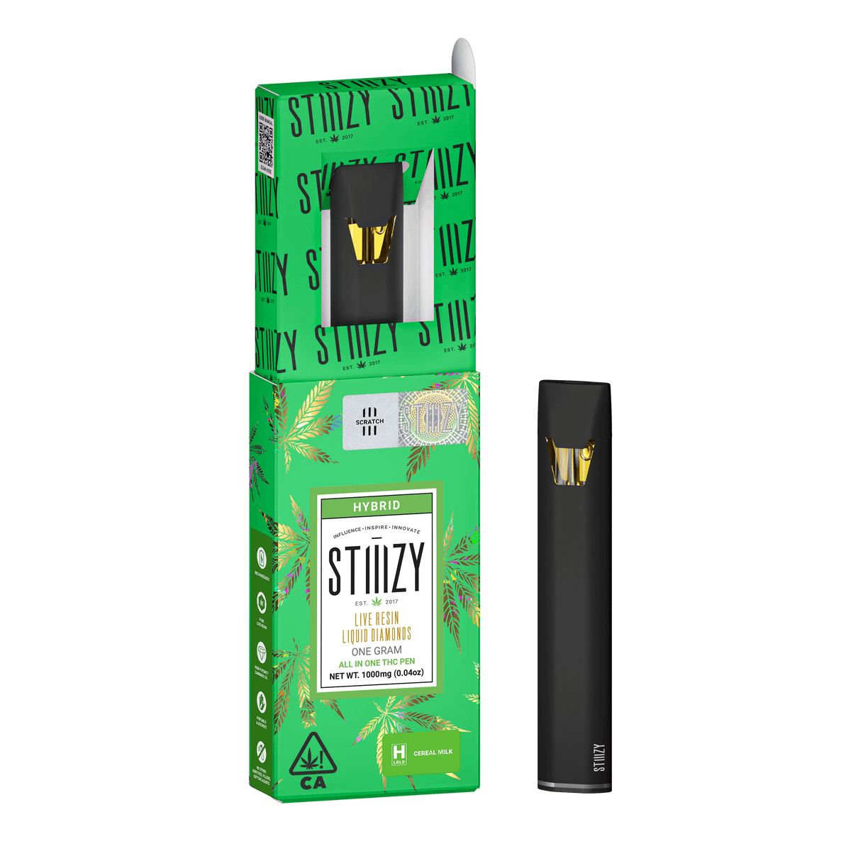 Cereal Milk 1G Live Resin Liquid Diamonds All-In-One Disposable Vape (STIIIZY)