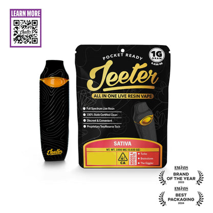 Turbulence All In One Live Resin Vape 1g (Jeeter)