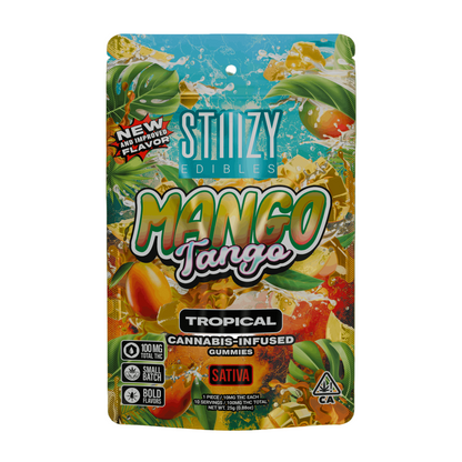 Mango Tango Tropical Gummies 10pk 100mg THC (STIIIZY)