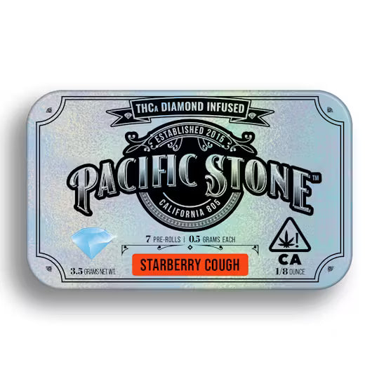 Starberry Cough Sativa Infused Pre-Rolls 7pk (3.5g)(Pacific Stone)