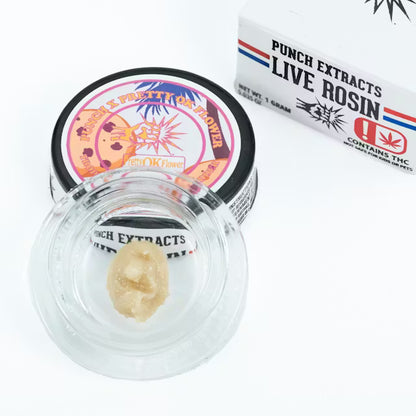 Tropicanna Cookies Tier 4 Live Rosin Cold Cure Badder 1g (Punch Edibles & Extracts)