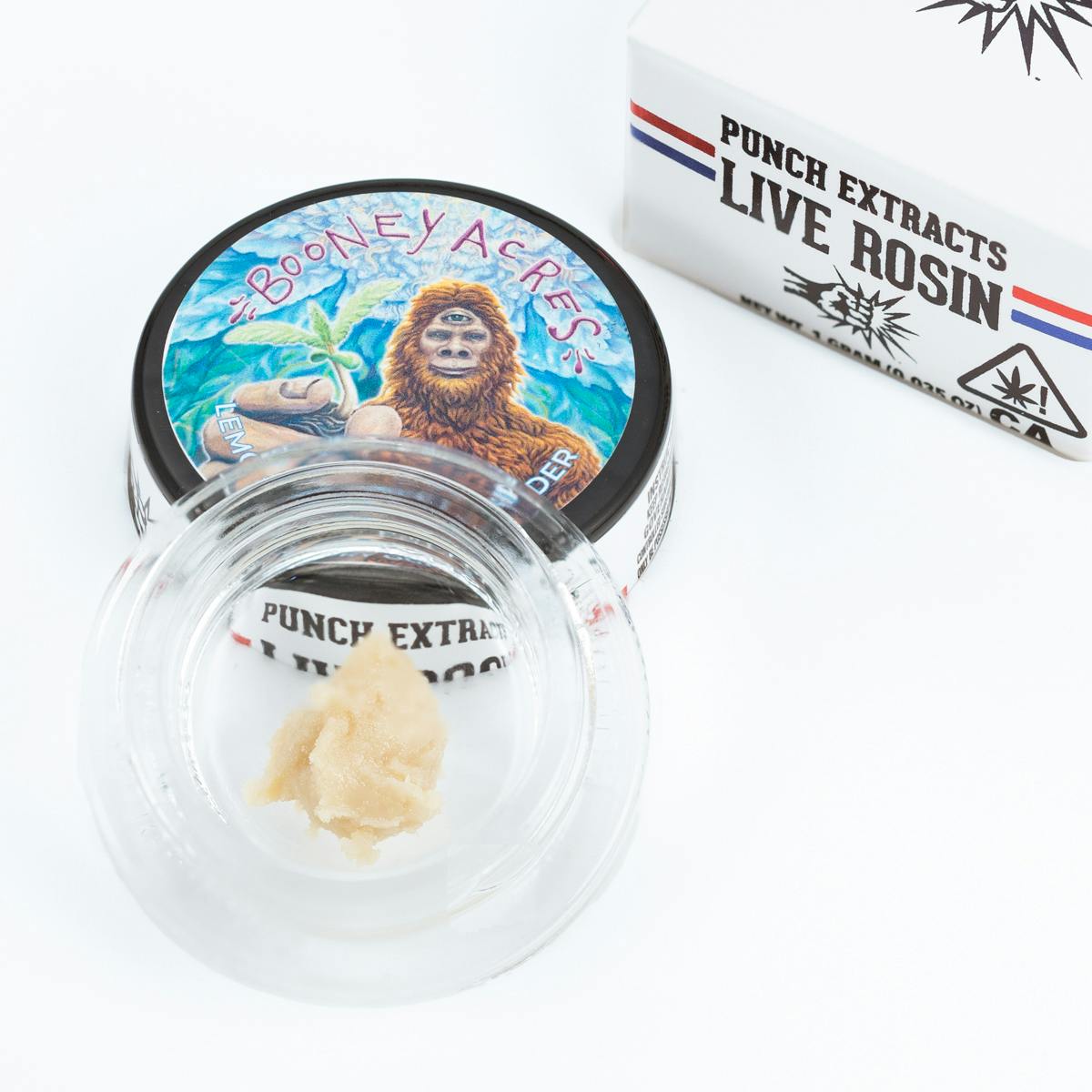 Lemon Berry OGZ  Tier 1 Live Rosin Cold Cure Badder 1g (Punch Edibles & Extracts)