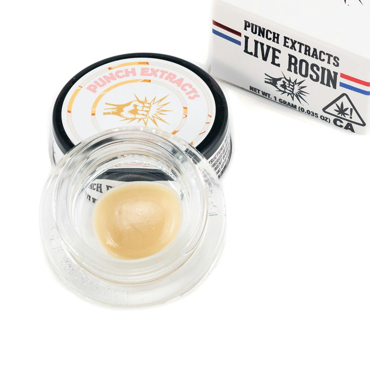 Glazed Donut Tier 3 Live Rosin Cold Cure Badder 1g (Punch Edibles & Extracts)