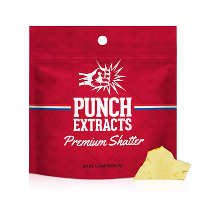 Kush Rocks BHO Shatter 1g (Punch Edibles & Extracts)