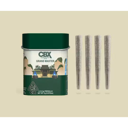 Grand Master Preroll 4 Pack 2g (Cannabiotix)