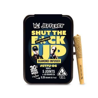 STFU OG Jefferey Infused Joint .65g 5pk 3.25g (West Coast Cure)