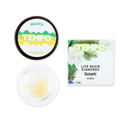 Gelatti Hybrid Live Resin Diamonds 1g (Tempo)