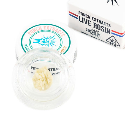 Kush Mints #69 Tier 3 Live Rosin Cold Cure Badder 1g (Punch Edibles & Extracts)