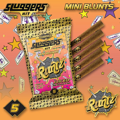 Runtz Hybrid Infused Mini Blunts 3.5g 5pk (Sluggers Hit)