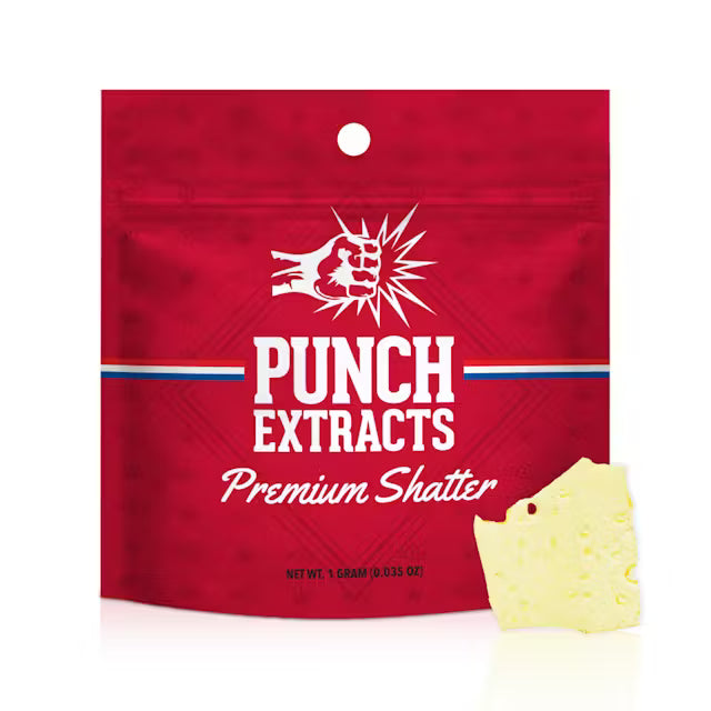 Sweet Tartz BHO Shatter 1g (Punch Edibles & Extracts)