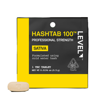 HASHTAB 100 Sativa Single 1pc 100mg THC (LEVEL)
