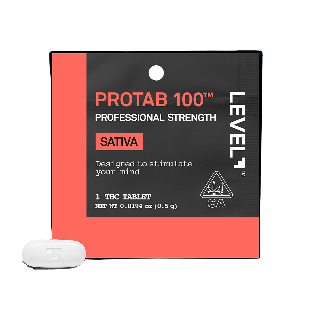 PROTAB 100 Sativa Single 1pc 100mg THC (LEVEL)